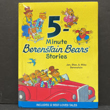 Load image into Gallery viewer, 5-Minute Berenstain Bears Stories (Jan, Stan, &amp; Mike Berenstain) -hardcover character
