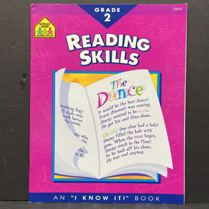Reading Skills (School Zone Grade 2) -workbook