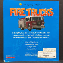 Load image into Gallery viewer, Fire Trucks (Chris Oxlade) (Emergency Vehicles) -paperback educational
