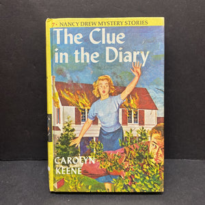 The Clue in the Diary (Nancy Drew) (Carolyn Keene) -hardcover series (Vintage Collectible Copyright 1962)