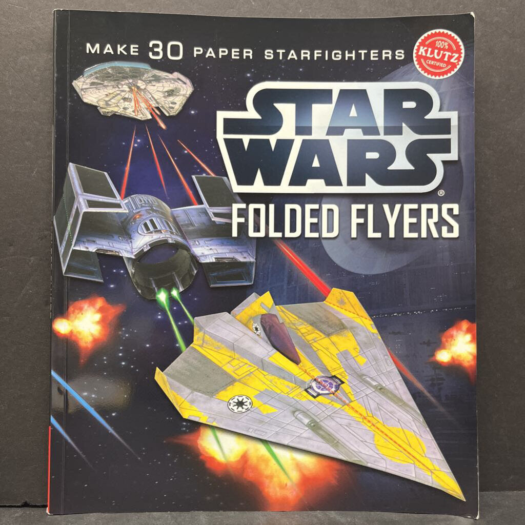 Star Wars Folded Flyers (Klutz) -paperback activity