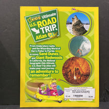 Load image into Gallery viewer, National Geographic Kids Ultimate US Road Trip Atlas -paperback educational
