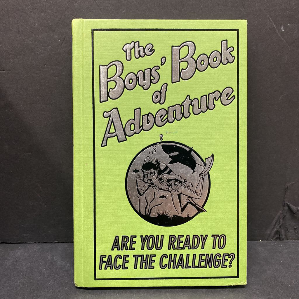 The Boys' Book of Adventure (Steve Martin) -hardcover activity