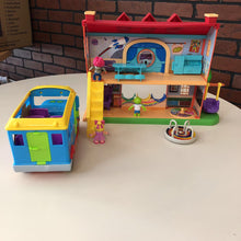 Load image into Gallery viewer, Babies School House &amp; Friendship School Bus w/Figures &amp; Accessories Battery Operated
