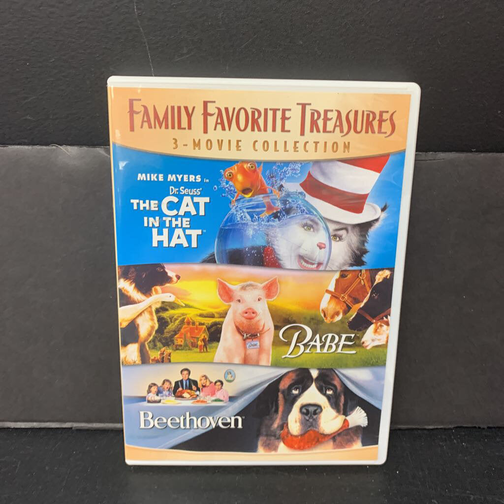 Family Favorite Treasures 3 Movie Collection-Movie