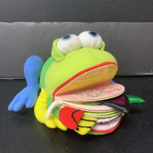 Load image into Gallery viewer, Monday the Bullfrog Book Puppet (Dragonfly Design)
