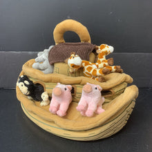 Load image into Gallery viewer, Plush Noah&#39;s Ark w/Animals
