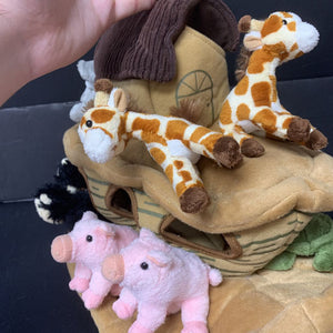 Plush Noah's Ark w/Animals