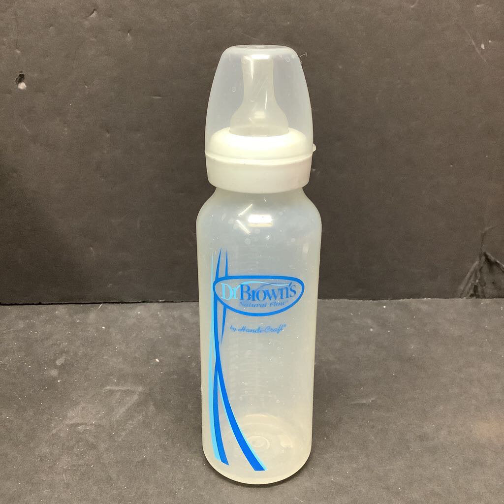Natural Flow Baby Bottle w/Lid