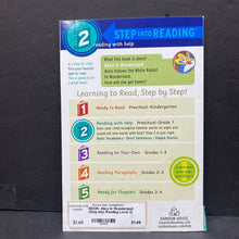 Load image into Gallery viewer, Alice In Wonderland (Step Into Reading Level 2) (Disney) -character reader
