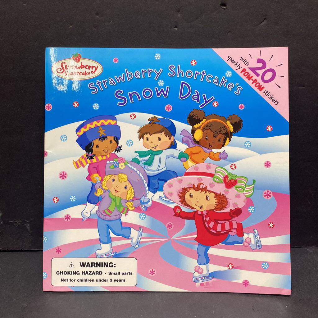 Strawberry Shortcake's Snow Day -paperback character