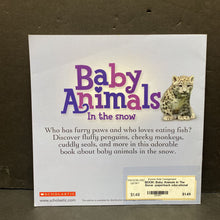 Load image into Gallery viewer, Baby Animals In The Snow -paperback educational
