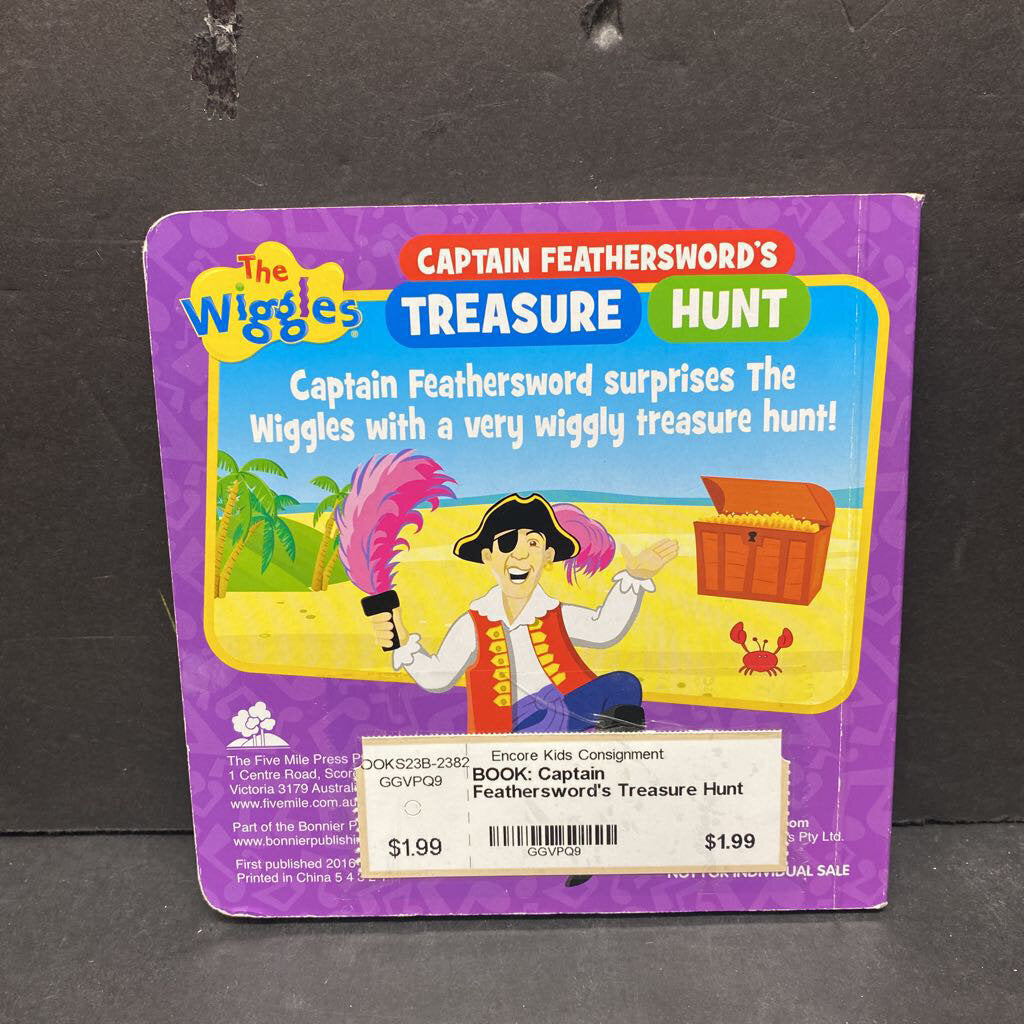 Captain Feathersword's Treasure Hunt (The Wiggles) -board character ...