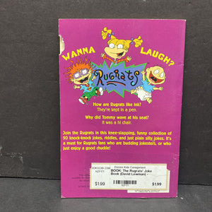 The Rugrats' Joke Book (David Lewman) -character paperback humor