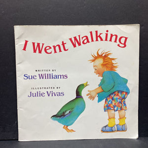 I Went Walking (Sue Williams) -paperback
