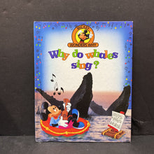 Load image into Gallery viewer, Why Do Whales Sing (Mickey Wonders Why) -hardcover educational
