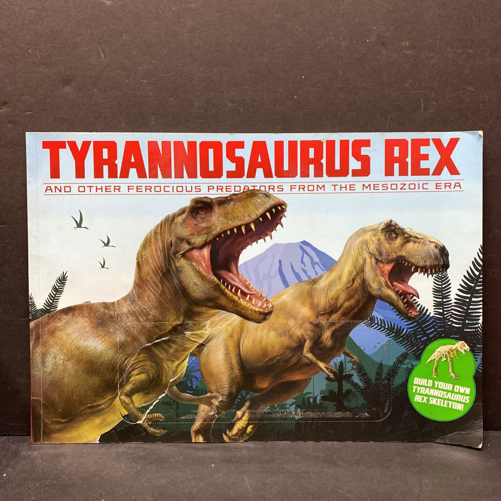 Tyrannosaurus Rex And Other Ferocious Predators from the Mesozoic Era (Jacqueline Ball) -paperback educational