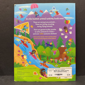 Busy Animals Activity Book -paperback activity