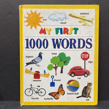 Load image into Gallery viewer, My First 1000 Words -hardcover educational
