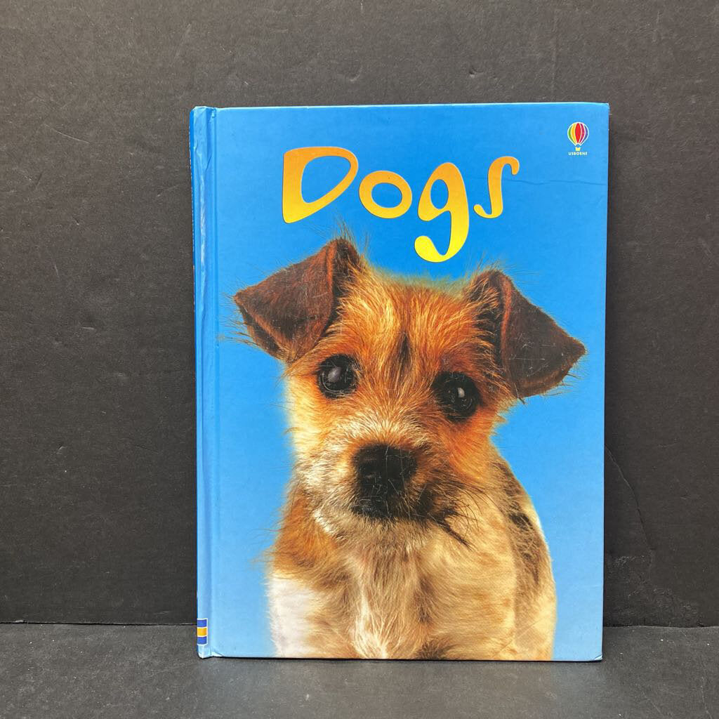 Dogs (Usborne Beginners Level 1) (Emma Helbrough) -hardcover educational reader