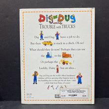 Load image into Gallery viewer, Dig and Dug With Daisy Trouble With Trucks (Caryn Jenner) -hardcover
