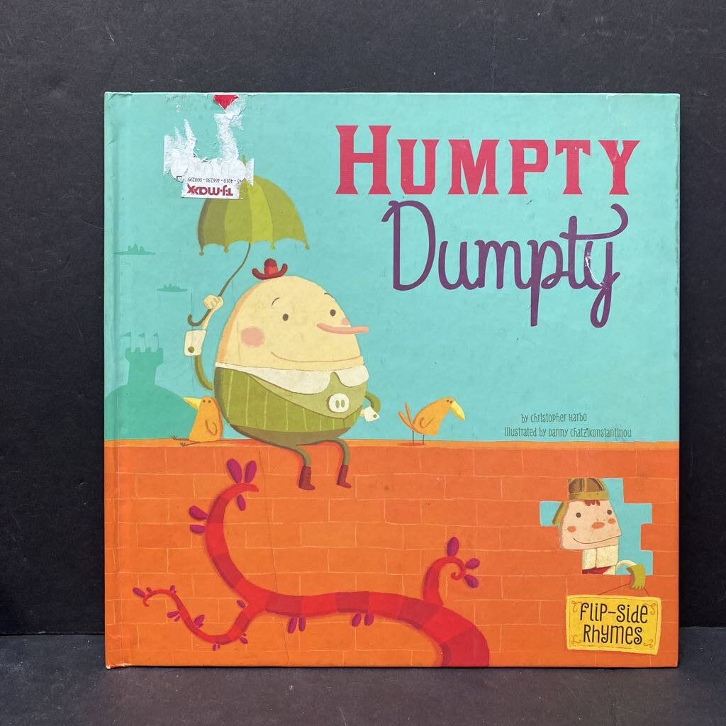 Humpty Dumpty (Christopher Harbo) (Flip-Side Rhymes) -hardcover