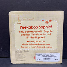 Load image into Gallery viewer, Sophie la Girafe Peekaboo Sophie (DK) -board
