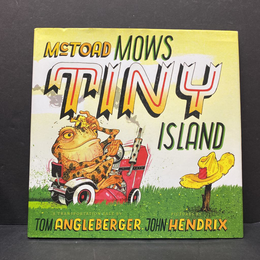 McToad Mows Tiny Island (Tom Angleberger) -hardcover