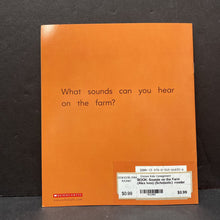 Load image into Gallery viewer, Sounds on the Farm (Alex Ives) (Scholastic) -reader
