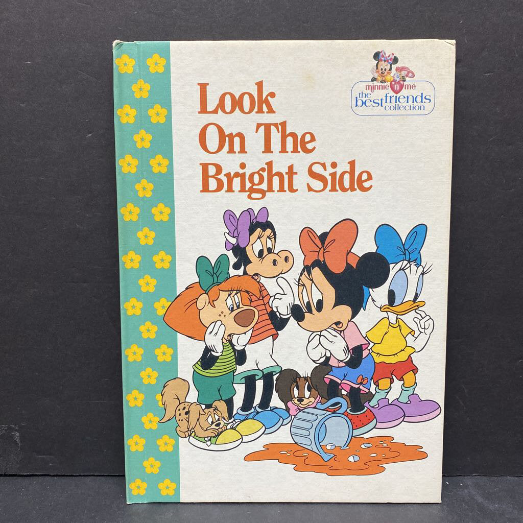 Look on the Bright Side (Minnie 'n Me The Best Friends Collection) (Disney) (Vintage Collectible 1992) -hardcover character