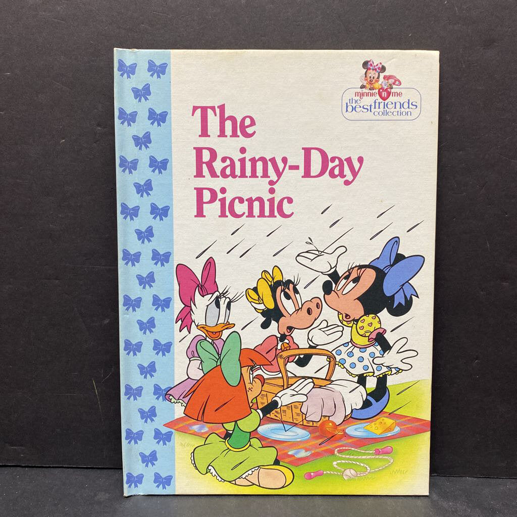 The Rainy-Day Picnic (Minnie 'n Me The Best Friends Collection) (Disney) (Vintage Collectible 1991) (Ruth Lerner Perle) -hardcover character