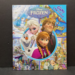 Disney Frozen Giant Look & Find -oversized hardcover