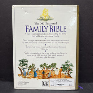 The DK Illustrated Family Bible -hardcover religion