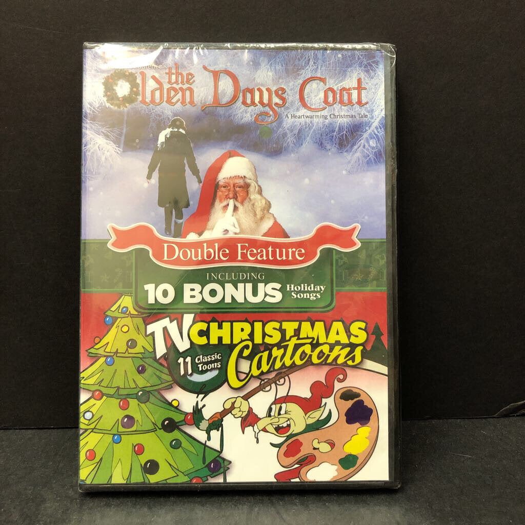 The Olden Days Coat & TV Christmas Cartoons Double Feature-Christmas E ...