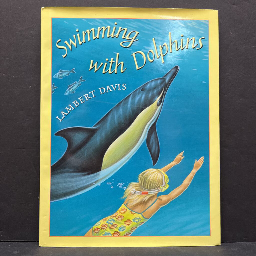 Swimming With Dolphins (Lambert Davis) -hardcover