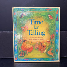 Load image into Gallery viewer, Time for Telling: A Collection of Stories From Around the World (Mary Medlicott) (Bedtime Story) -hardcover
