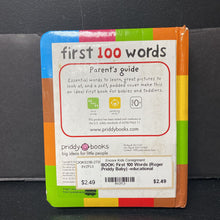 Load image into Gallery viewer, First 100 Words (Roger Priddy Baby) -educational board
