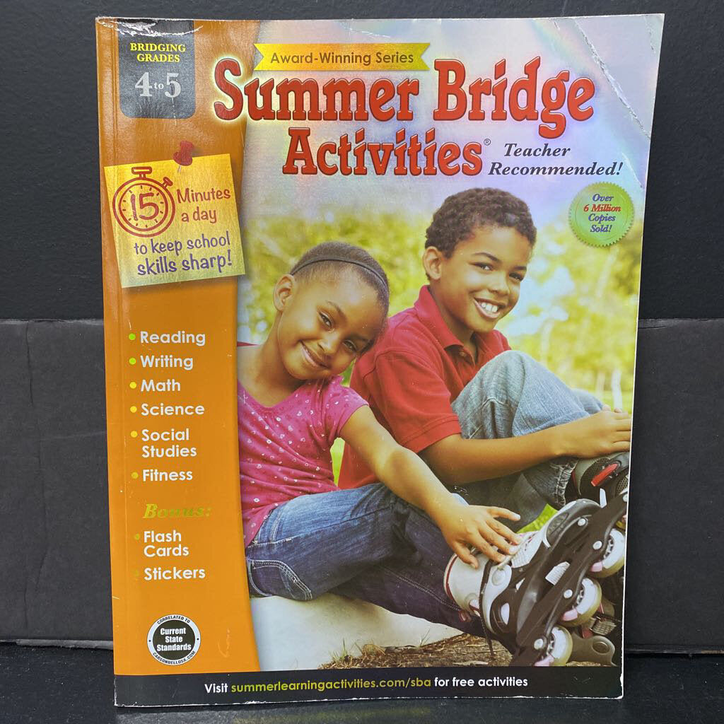 Summer Bridge Activities Grades 4 -5 -workbook