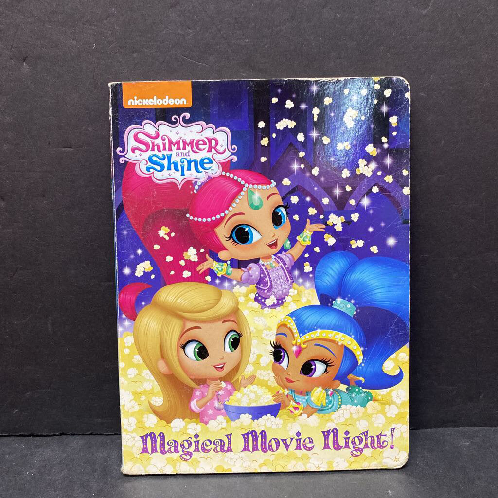 Magical Movie Night Shimmer Shine character board Encore