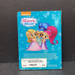 Magical Movie Night (Shimmer & Shine) -character board