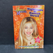 Load image into Gallery viewer, Nightmare on Hannah Street (Hannah Montana) (Disney) (Laurie McElroy) -paperback novelization series
