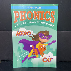 Phonics Educational Workbook First Grade -workbook