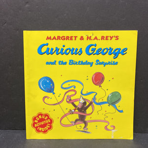 Curious George and the Birthday Surprise (Margret & H.A. Rey) -paperback character