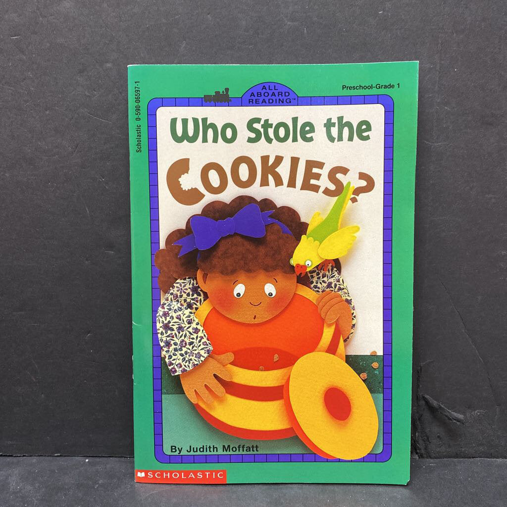 Who Stole the Cookies? (All Aboard Reading Level 1) (Judith Moffatt) -reader