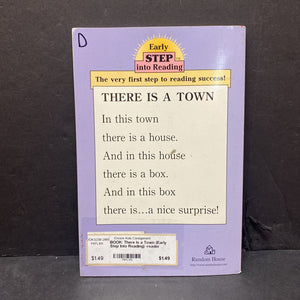 There Is a Town (Early Step Into Reading) -reader