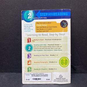 Friends Forever (Step into Reading Level 2) (Disney Toy Story) -character reader