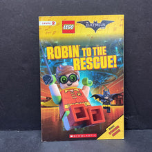 Load image into Gallery viewer, Robin to the Rescue! (Lego Batman DC Comics) (Scholastic Level 2) -character reader

