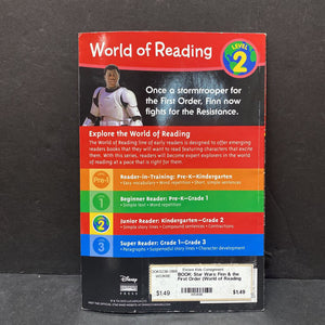 Star Wars: Finn & the First Order (World of Reading Level 2) -character reader