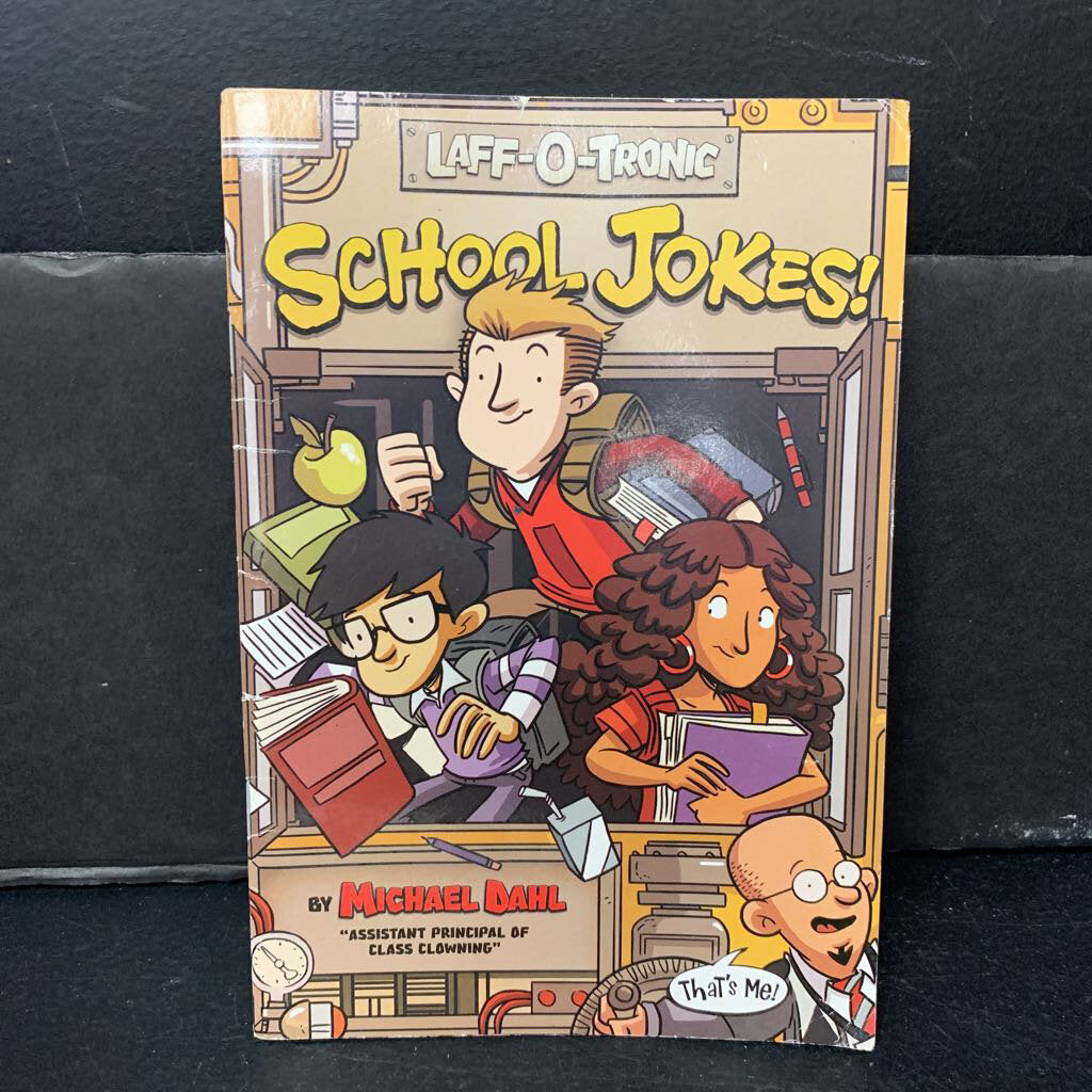 School Jokes (Laff-O-Tronic) (Michael Dahl) -paperback humor