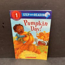 Load image into Gallery viewer, Pumpkin Day! (Step Into Reading Level 1) -reader
